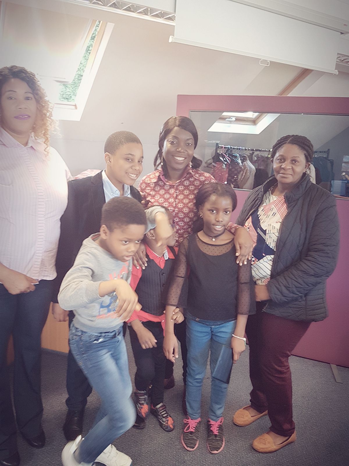 A community wellbeing session at our weekly Family Support.